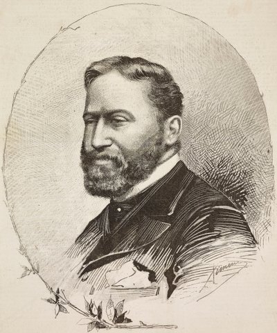 Ritratto di Giuseppe De Nittis (1846-1884) da Ettore Ximenes