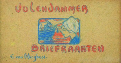 Volendam Postkarte da Eugeen van Mieghem