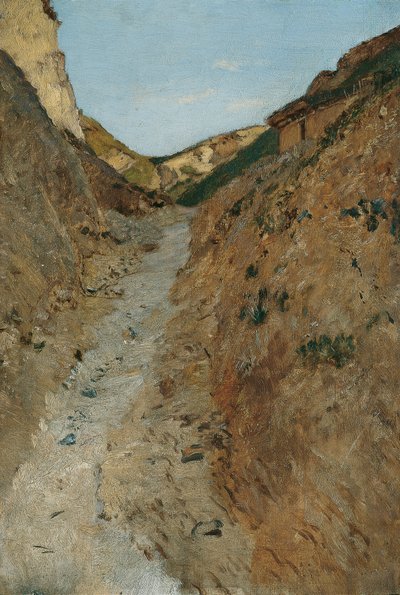 Il sentiero nella cava da Eugen Jettel