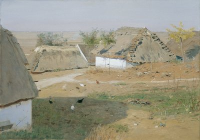 Scena di villaggio da Eugen Jettel