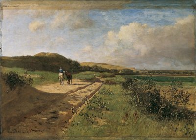 Dune vicino a Katwijk da Eugen Jettel