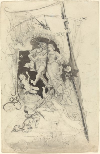 Il Felice Squire e la Sua Sposa da Eugen Napoleon Neureuther