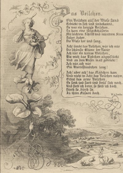 Ninfea, Viola, Re di Thule, la vendetta dei fiori da Eugen Napoleon Neureuther