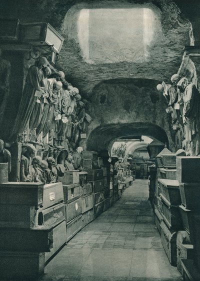 Catacombe dei Cappuccini, Palermo, Sicilia, Italia, 1927 da Eugen Poppel