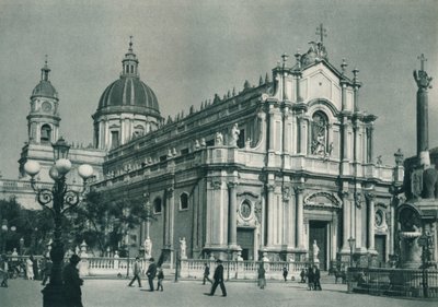 Cattedrale di Catania, Sicilia, Italia da Eugen Poppel