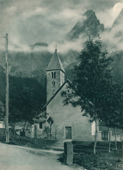 Cappella e Gruppo Pala, San Martino di Castrozza, Dolomiti, Italia da Eugen Poppel
