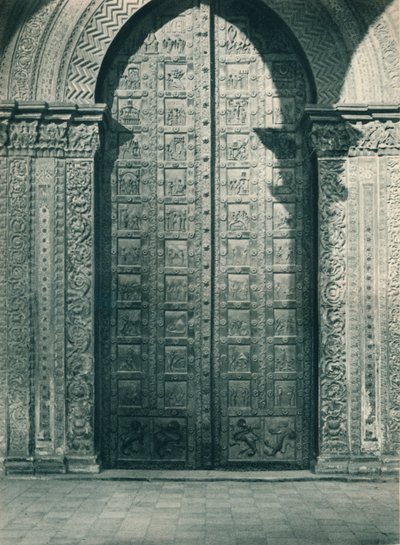 Porte della Cattedrale di Monreale, Sicilia, Italia, 1927 da Eugen Poppel