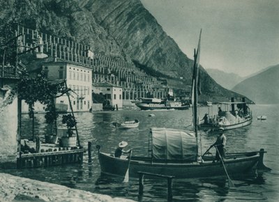 Porto di Limone sul Garda, Italia da Eugen Poppel