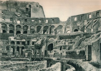 Interno del Colosseo, Roma, Italia, 1927 da Eugen Poppel