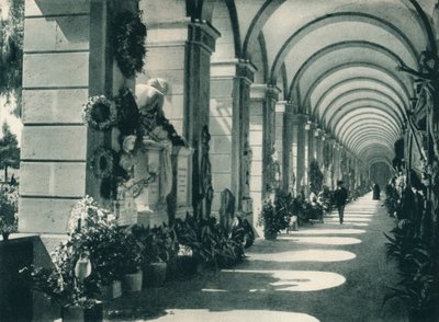 Cimitero monumentale di Staglieno, Genova, Italia, 1927 da Eugen Poppel