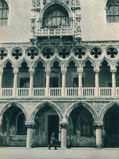 Parte del Palazzo Ducale, Venezia, Italia da Eugen Poppel
