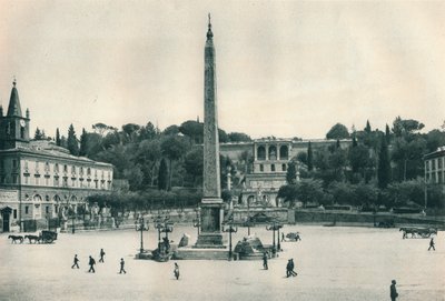 Piazza del Popolo e il Colle Pincio, Roma, Italia da Eugen Poppel
