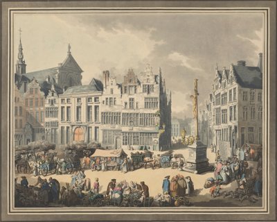 Place de Meir ad Anversa, 1797 da Eugen Poppel