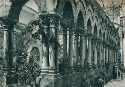 Rovine di una piccola cappella, Palermo, Sicilia, Italia, 1927 da Eugen Poppel