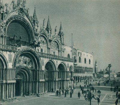 Basilica di San Marco, Venezia, Italia, 1927 da Eugen Poppel