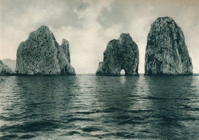 I Faraglioni, Capri, Italia, 1927 da Eugen Poppel