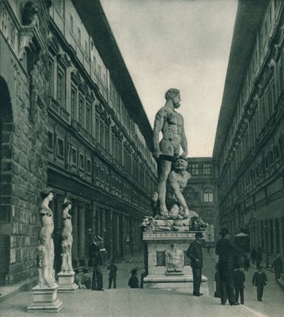 Galleria degli Uffizi, Firenze, Italia, 1927 da Eugen Poppel