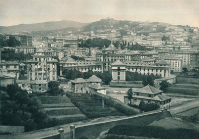 Veduta di Genova, Italia, 1927 da Eugen Poppel