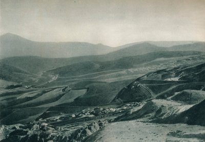 Veduta delle miniere di zolfo, Agrigento, Sicilia, Italia, 1927 da Eugen Poppel