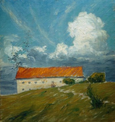 Il vecchio castello, Schizzo da Eugen Prinz von Schweden