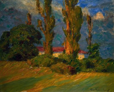 Un ultimo raggio di sole, Schizzo da Eugen Prinz von Schweden