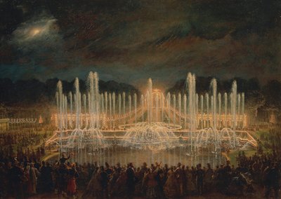 Notturno a Versailles da Eugene Louis Lami