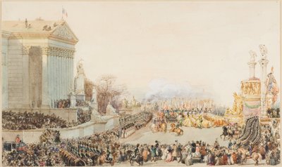 La Traslazione delle Ceneri di Napoleone: 15 Dicembre da Eugene Louis Lami