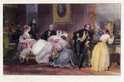La convalescenza, Scena da In Estate a Parigi di Jules Janin da Eugene Louis Lami
