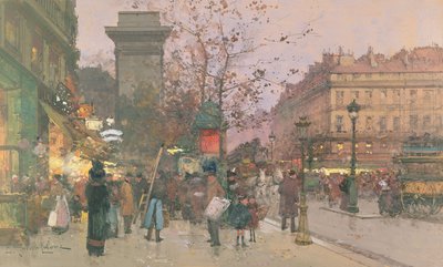 Porte Saint Denis da Eugene Galien Laloue