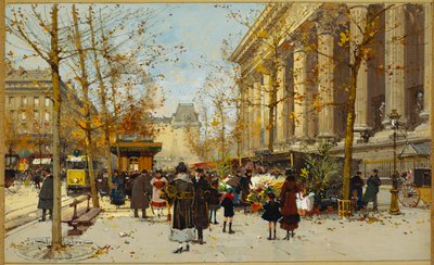 Passeggiata tra i Fiori da Eugene Galien Laloue