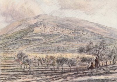 Assisi da Eugene (after) Burnand