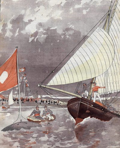 Regate a Le Havre nel 1892, basato sull