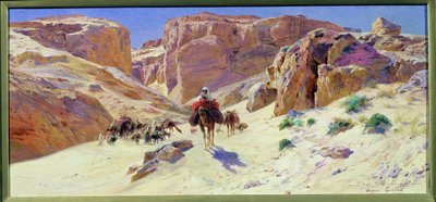 Carovana nel deserto da Eugene Alexis Girardet