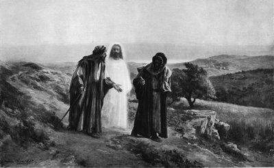 Discepoli a Emmaus, c1905, 1912 da Eugene Alexis Girardet