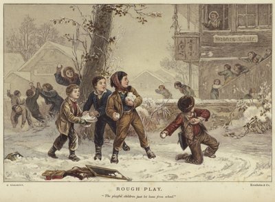 Gioco rude da Eugene Alexis Girardet
