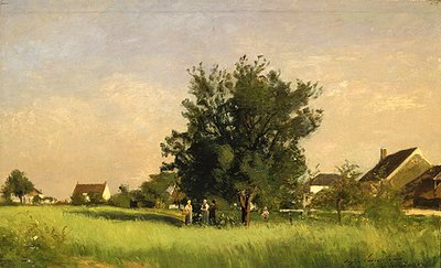 Paesaggio da Eugene Antoine Samuel Lavieille