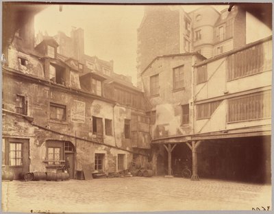 Locanda del Cavallo Bianco, rue Mazet 5 da Eugène Atget