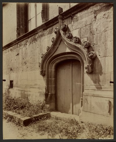 Palazzo di giustizia di Beauvais da Eugène Atget