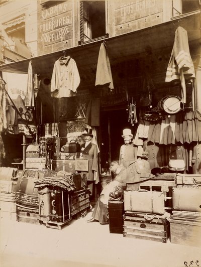 Negozio - Rue du Petit Thomas da Eugène Atget