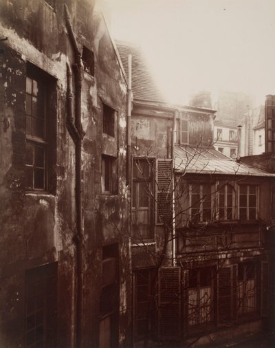 Cortile a Rouen da Eugène Atget