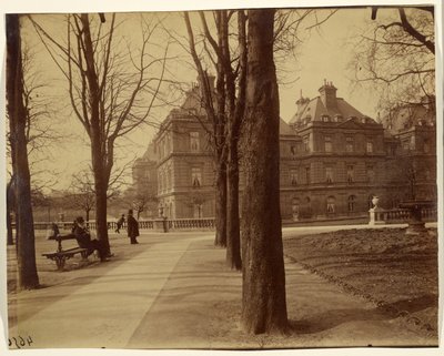 Giardini del Lussemburgo da Eugène Atget