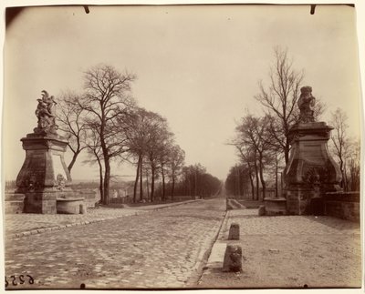 Juvisy, le belle fontane da Eugène Atget