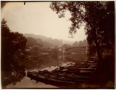 La Marna a La Varenne da Eugène Atget