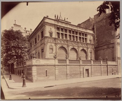 Maison François, Cours-la-Reine da Eugène Atget