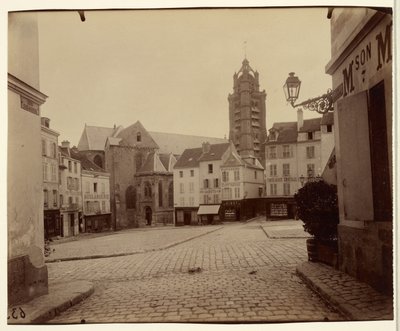 Pontoise, Place du Grand Martroy da Eugène Atget