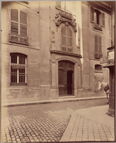 Presbiterio di Saint-Merri, rue de la Verrerie da Eugène Atget