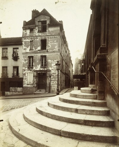 Rue de la Montagne-Sainte-Geneviève da Eugène Atget