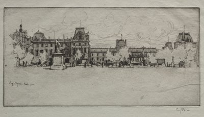 Les Tuileries da Eugene Bejot