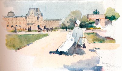Le Tuileries da Eugene Bejot
