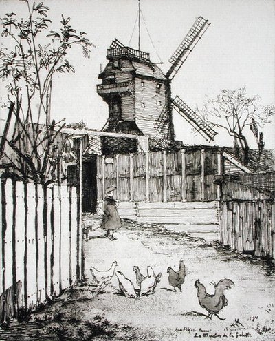 Moulin de la Galette, da 